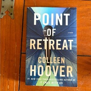 'Point of Retreat' Novel - Blue Cover